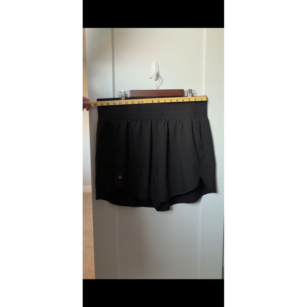 BE.active Black High-Waisted Athletic Running Shorts with Liner Size 2XL_A16 - Picture 8 of 9